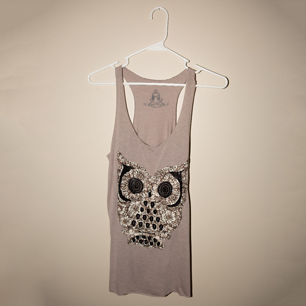 Owl Fancy Tank Top